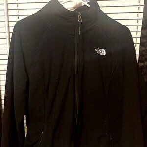 the north face jacket/coat lined Large black